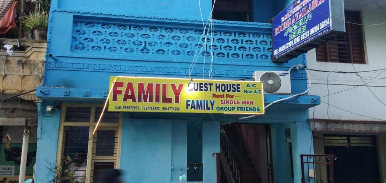 Family Guest House Near Bus-Stand Pondicherry Exteriör bild